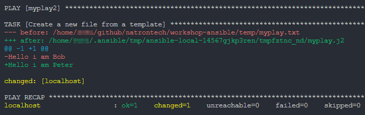 Ansible Check Diff